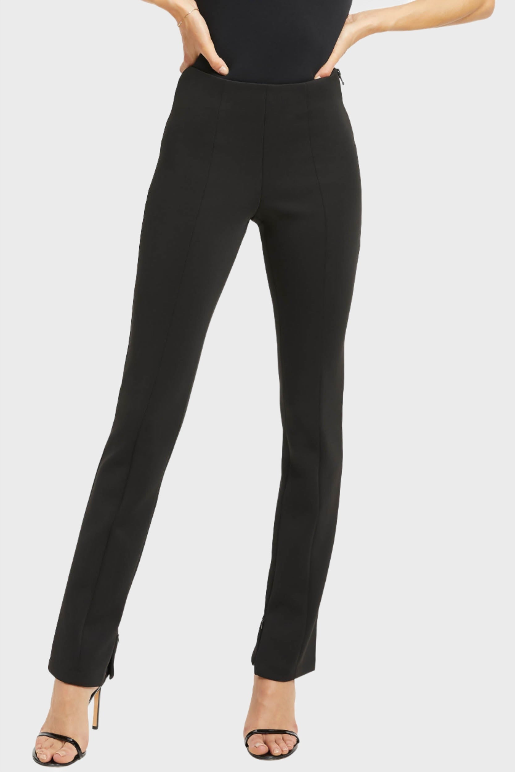 Good American Scuba Flare Pants - Black S
