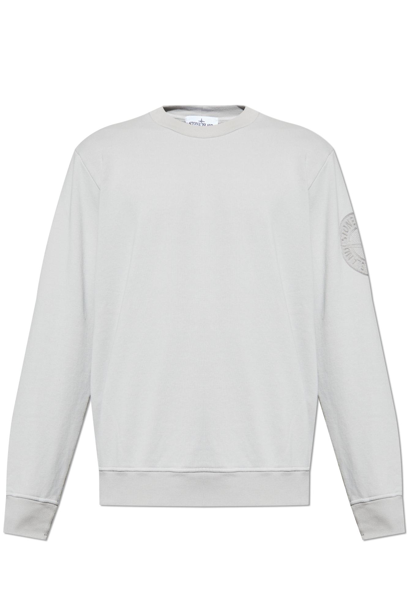 Stone Island 袖子刺绣标志卫衣