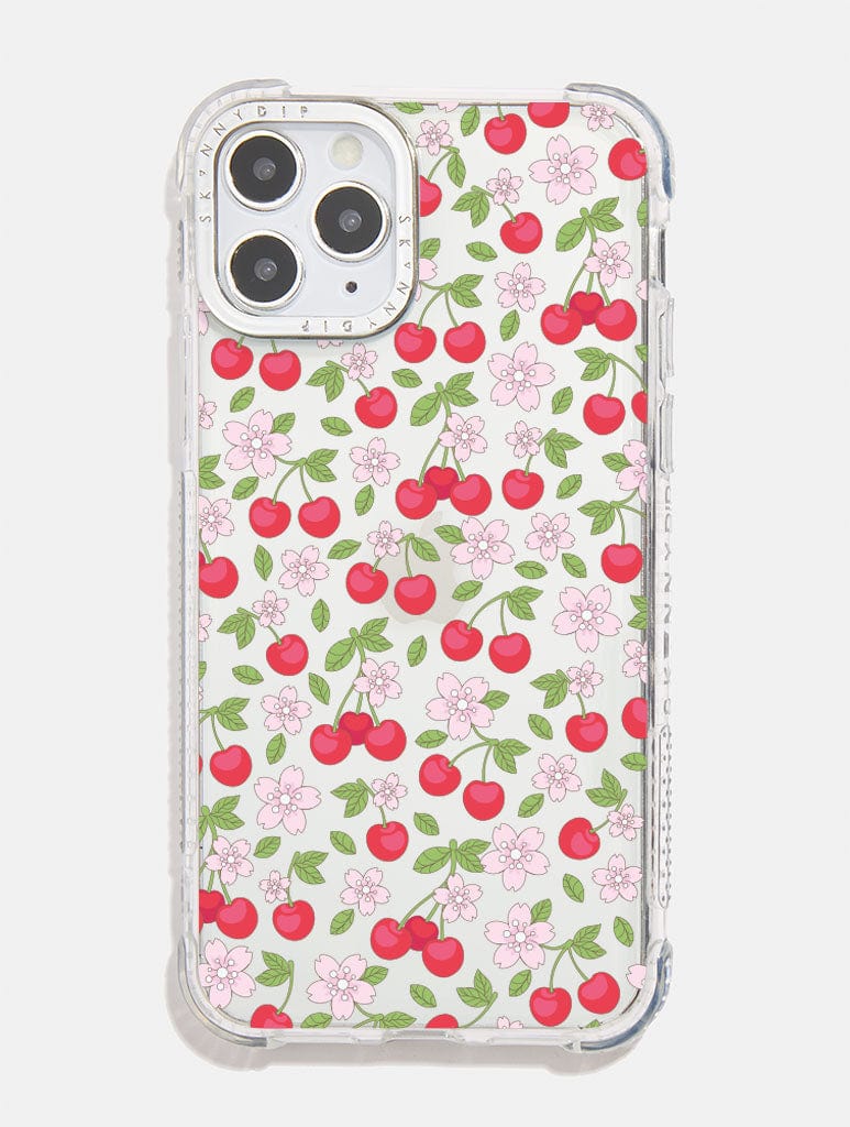 Cherry Flower Shock i Phone Case, i Phone 13 Pro Case