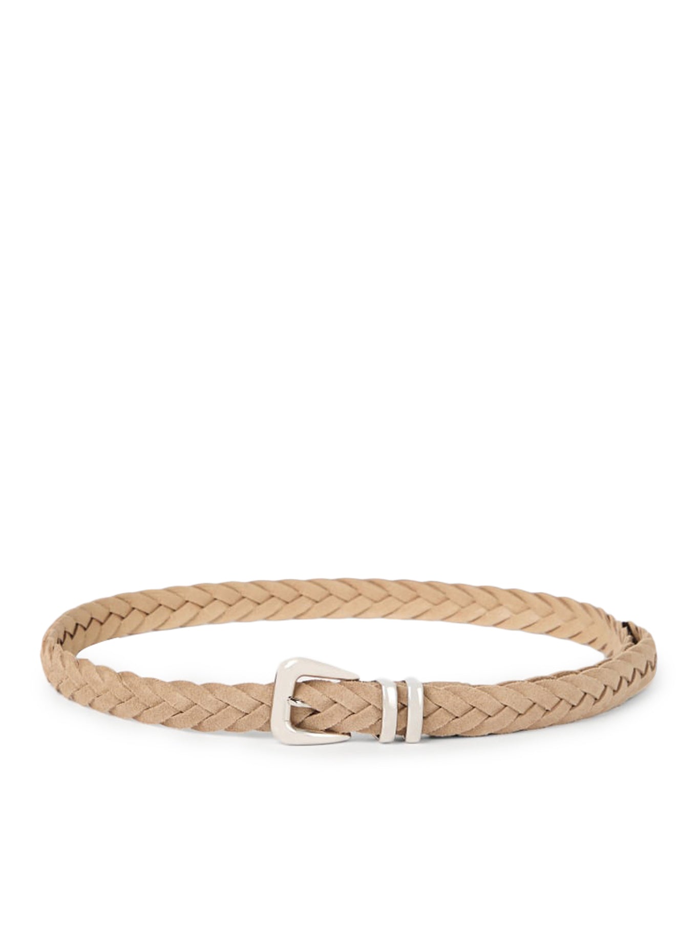 REVERSED CALFSKIN BELT WITH TIP - Brunello Cucinelli - Man
