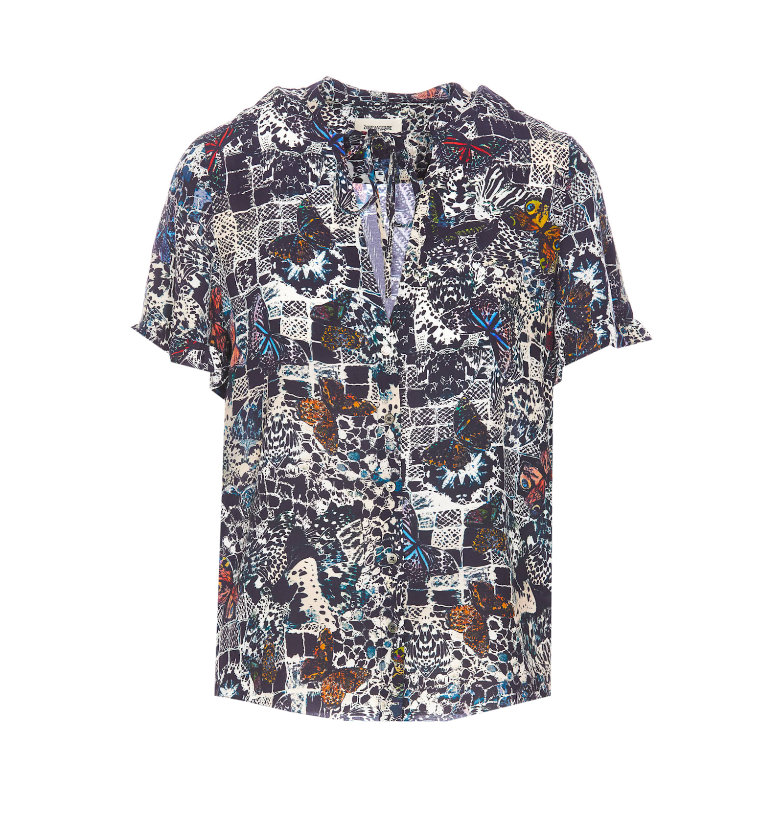 Zadig & Voltaire Tafiz Soft Butterflies Shirt