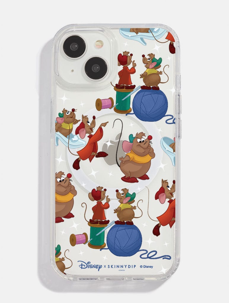 Disney Jaq & Gus Mag Safe i Phone Case, i Phone 14 Pro Max Case