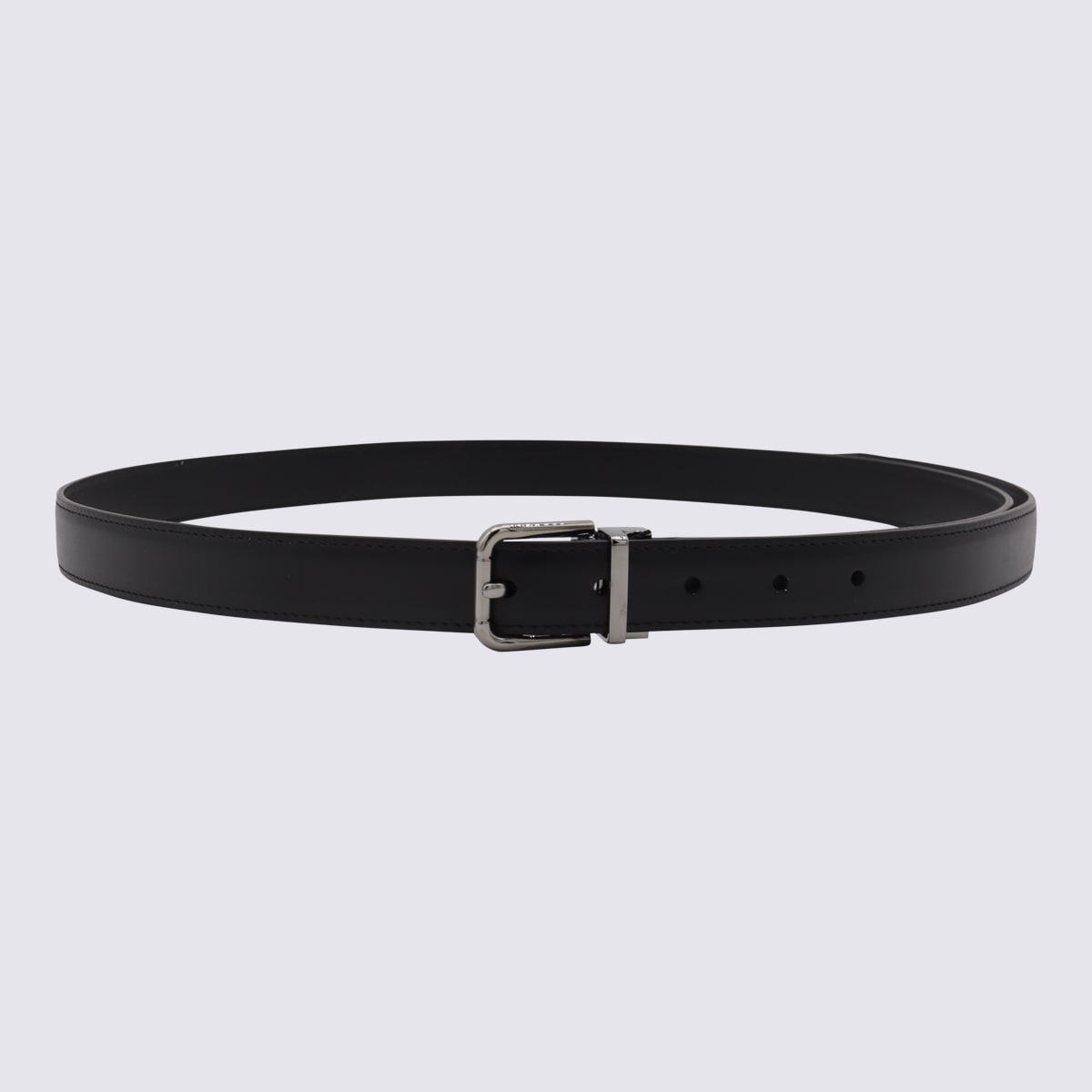 Dolce & Gabbana 黑色皮革腰带