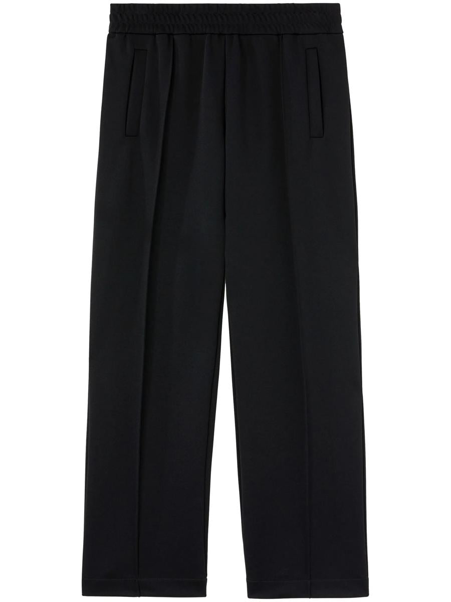 Palm Angels Back Curved Logo Track Pants Clothing