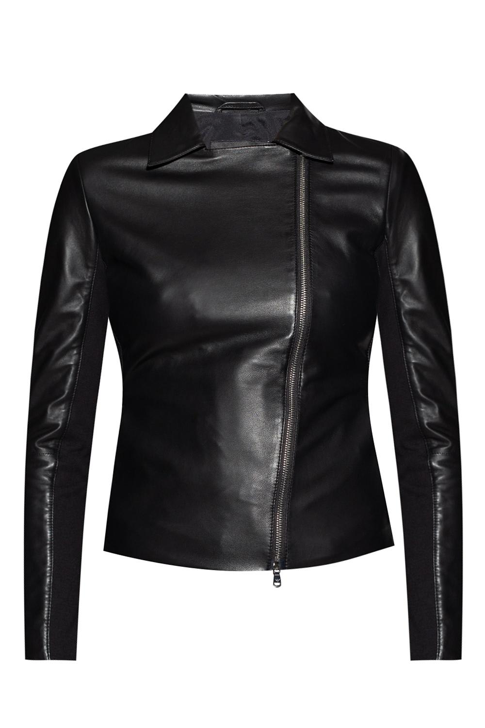 Emporio Armani Leather Jacket