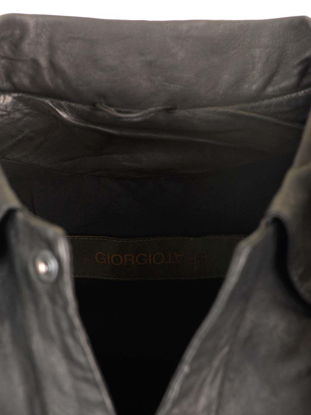 Giorgio Brato Jacket Brushed Vegetal Lamb Leather