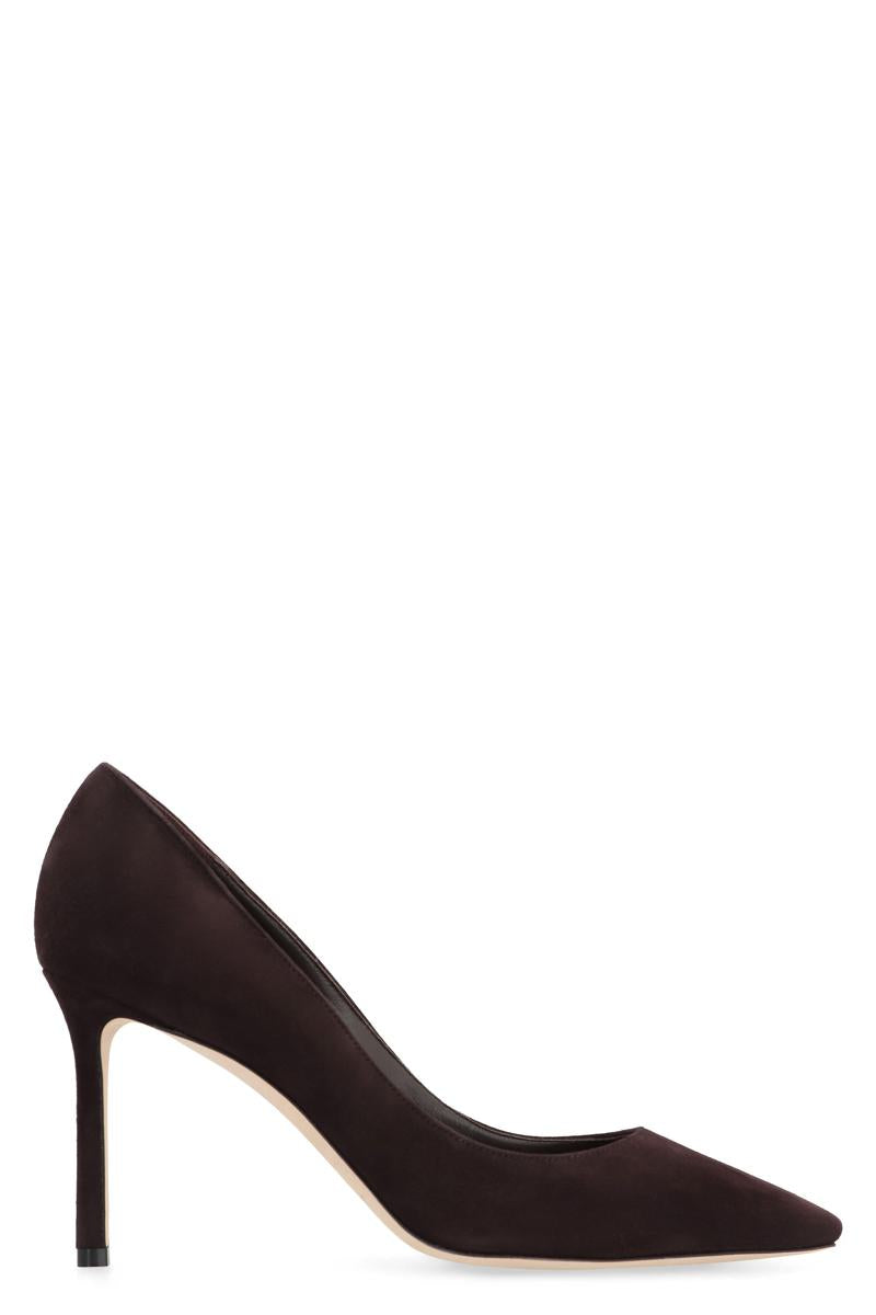 Jimmy Choo Romy 85 麂皮高跟鞋