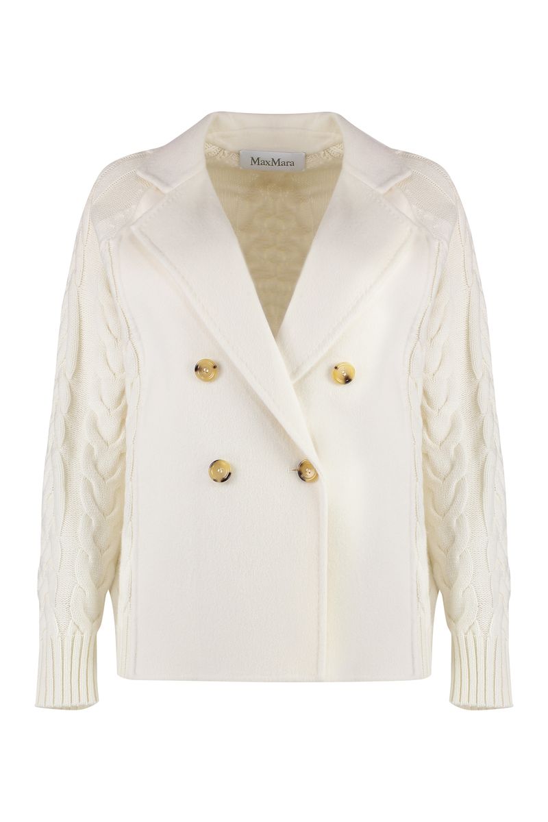 Max Mara Micio Double-Breasted Wool Jacket