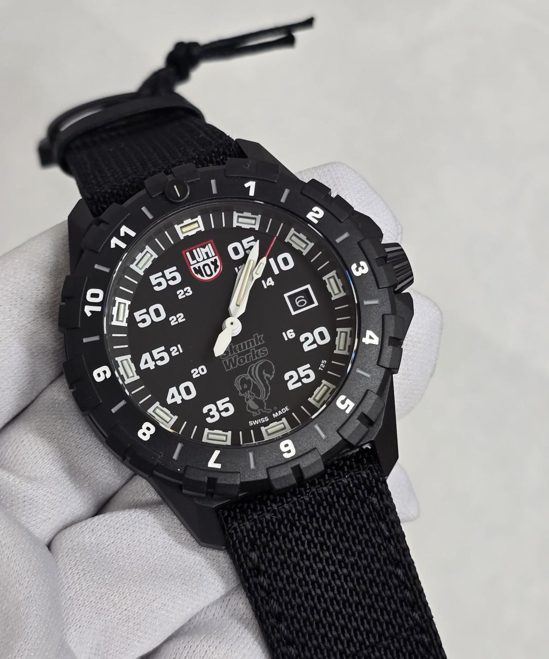 LUMINOX F-117 'Nighthawk x Skunk Works' 6440 Heritage 44MM Pilot Watch XA.6442.H / XA6442H