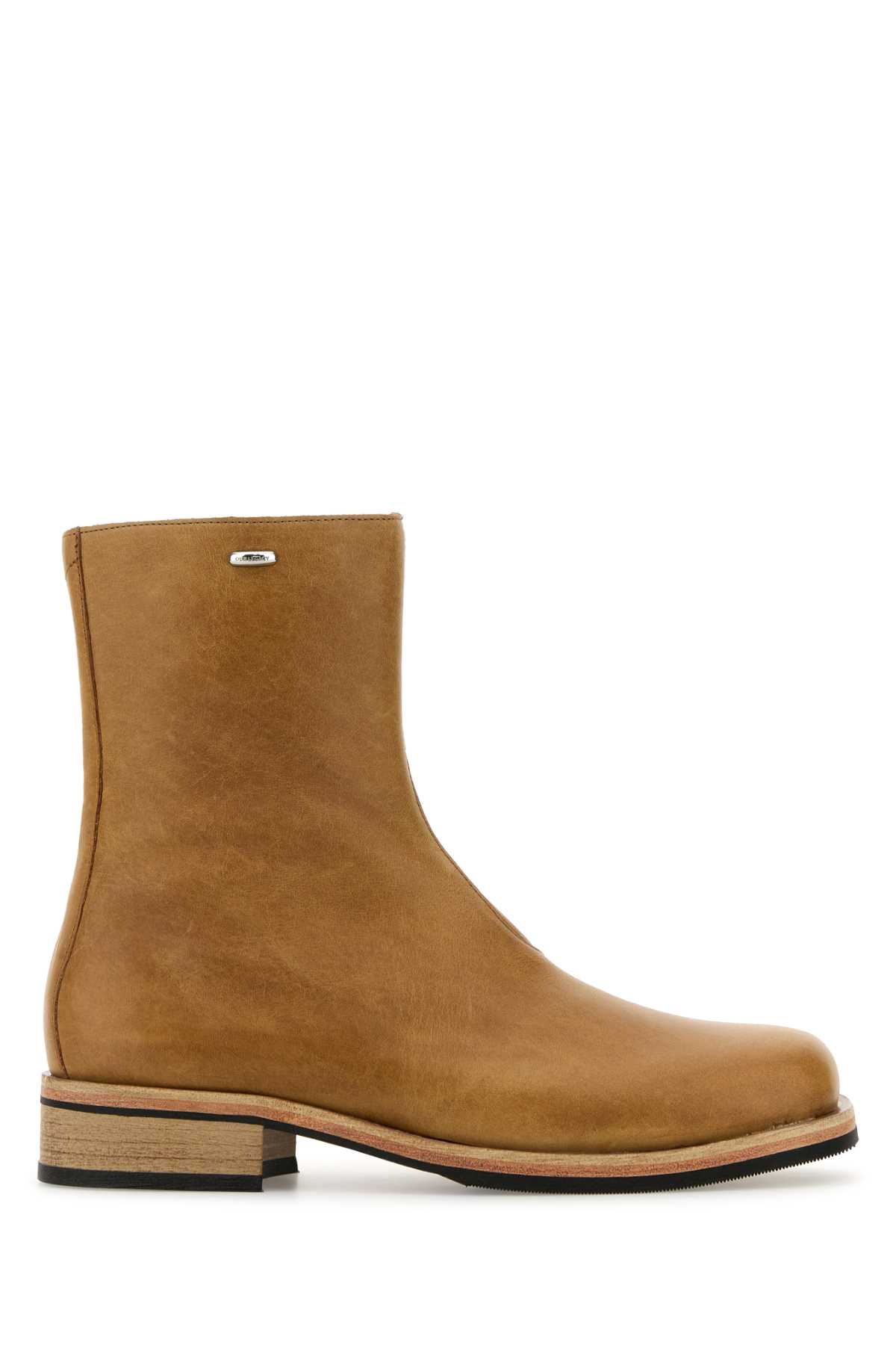 Our Legacy Camel Leather Camion Ankle Boots