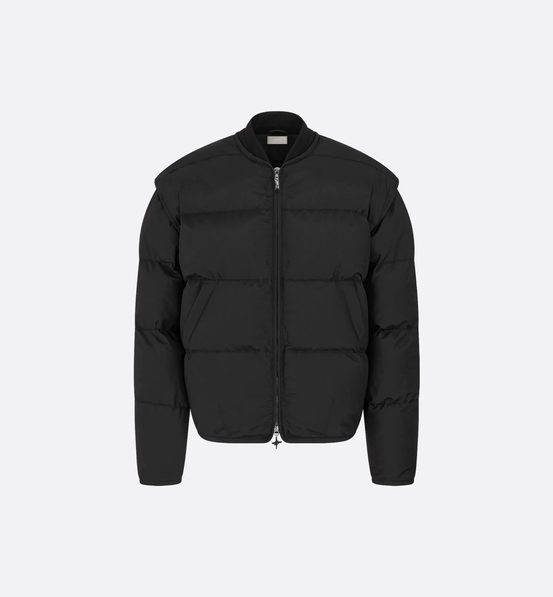 Dior Ski Down Jacket With Removable Sleeves