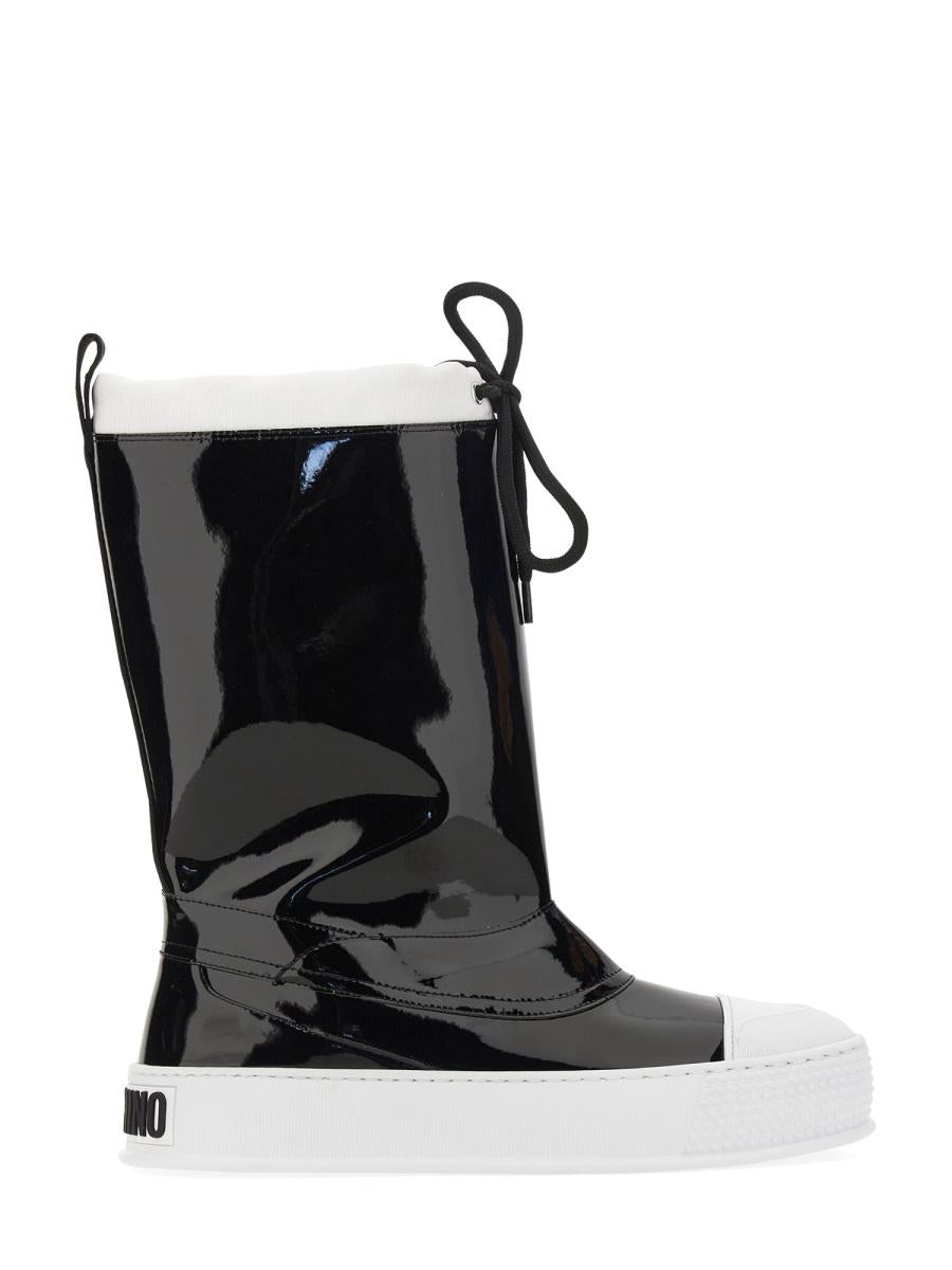 Moschino Boot With Logo