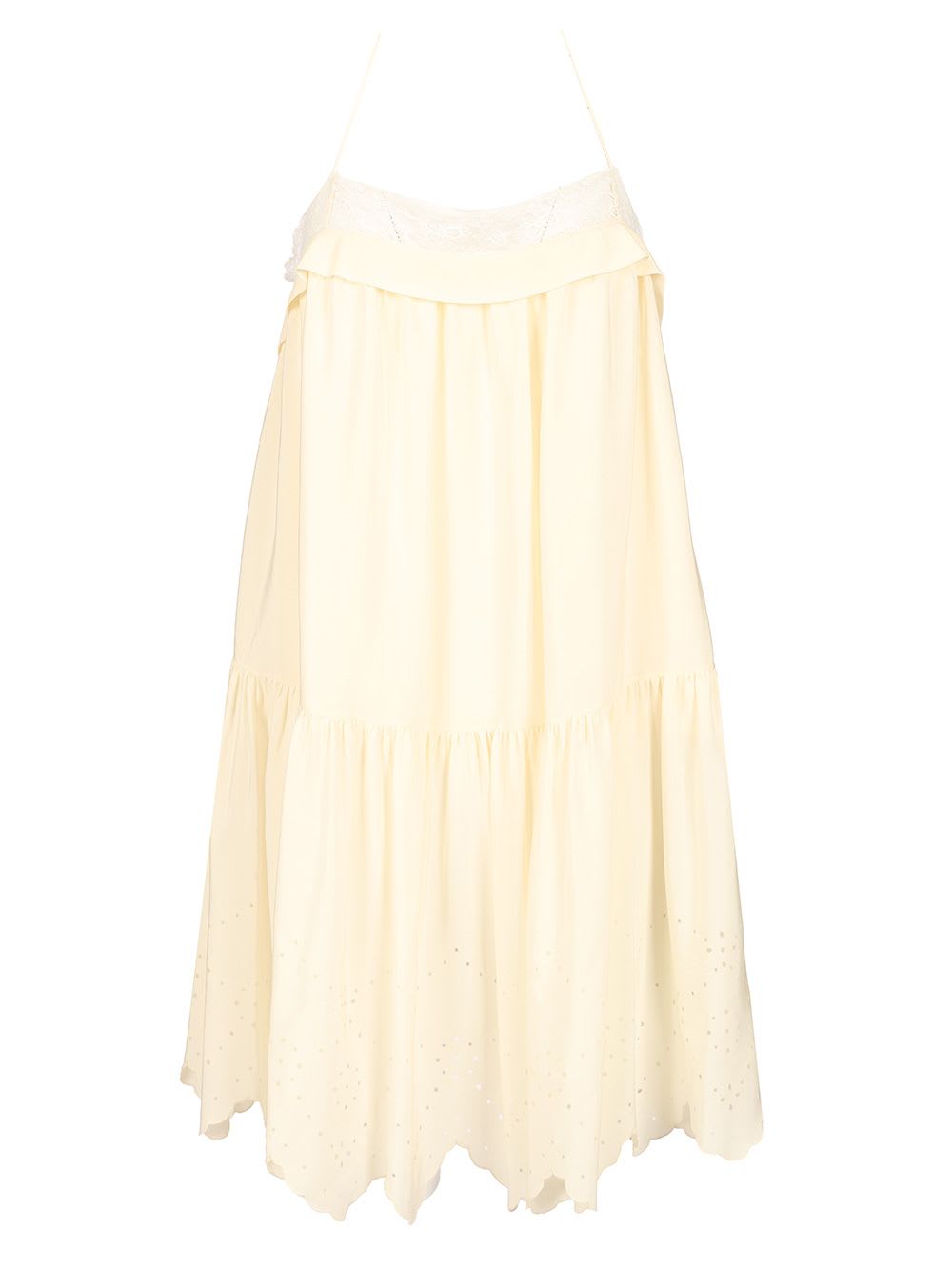 Chloé Mini Dress With Lace