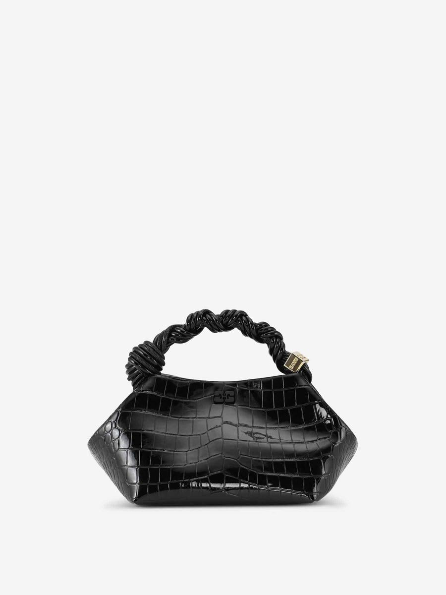Ganni Bou Crocodile Handbag