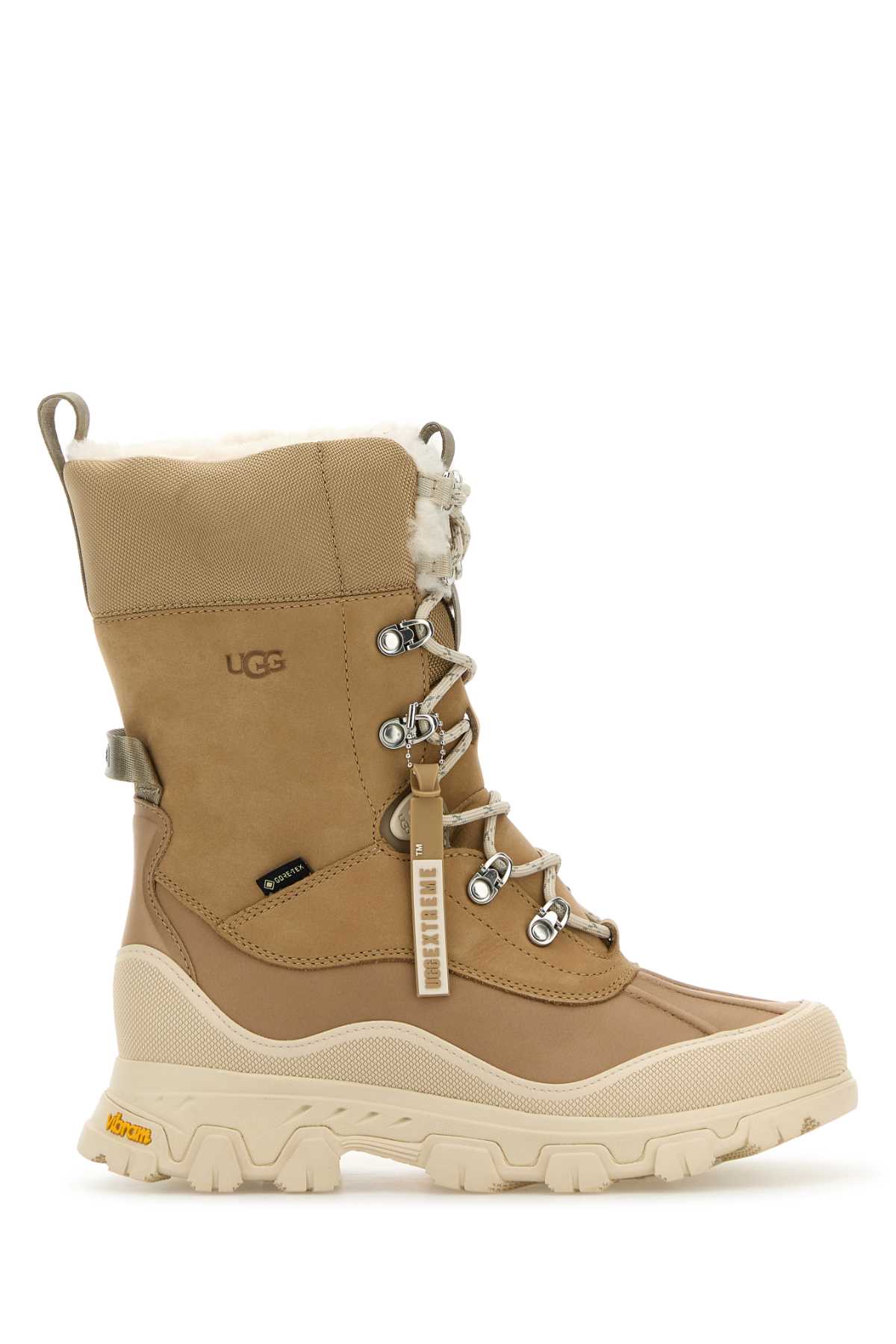 UGG Beige Leather W Adirondack Meridian Boots