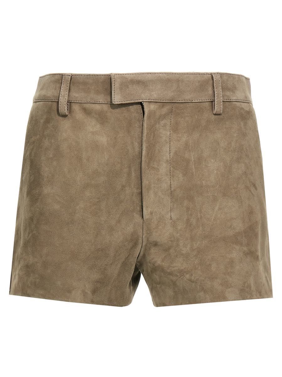 AMI Paris Suede Shorts