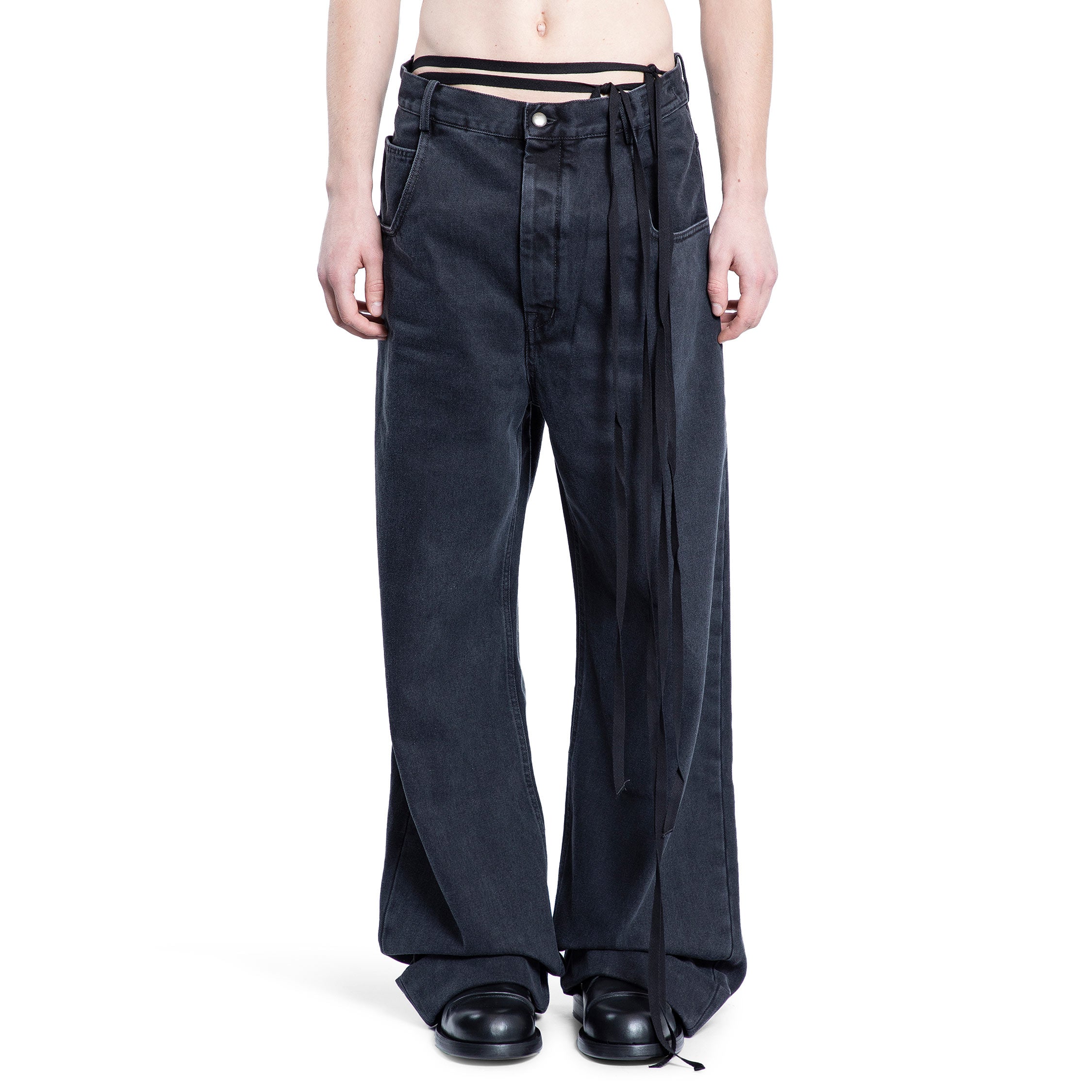ANN DEMEULEMEESTER MAN GREY JEANS