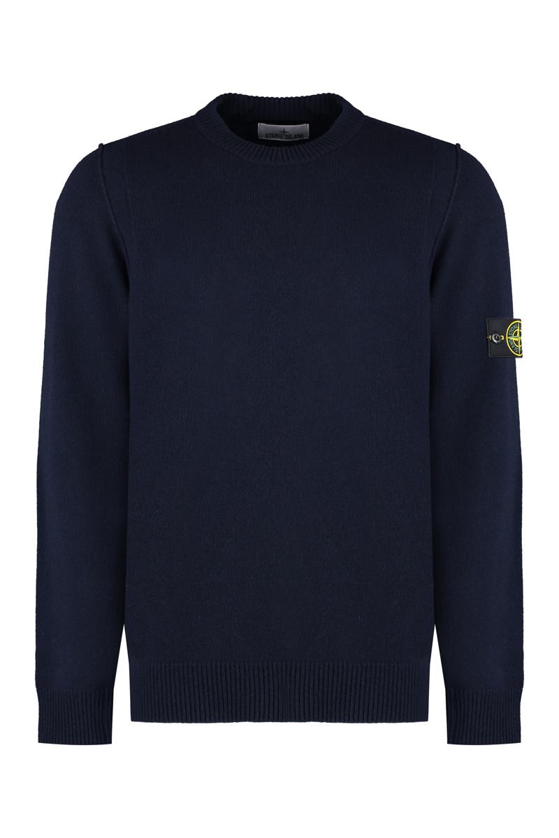 Stone Island Wool-Blend Crew-Neck Sweater