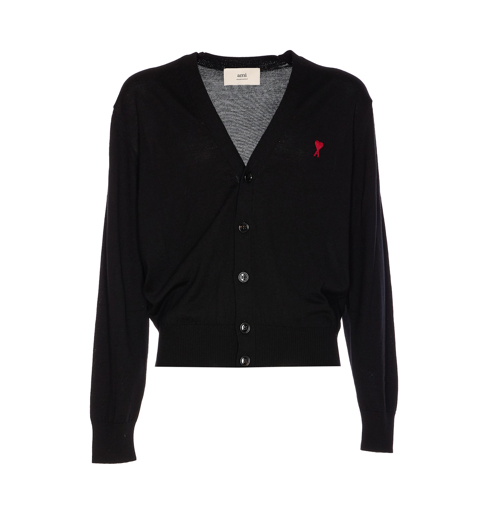 Ami Alexandre Mattiussi Ami De Coeur Cardigan