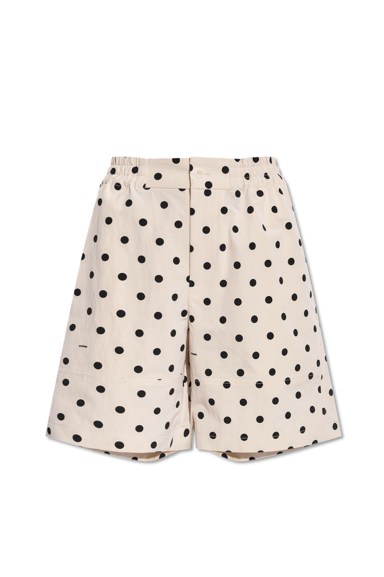 Jacquemus Polka Dot Patterned Shorts