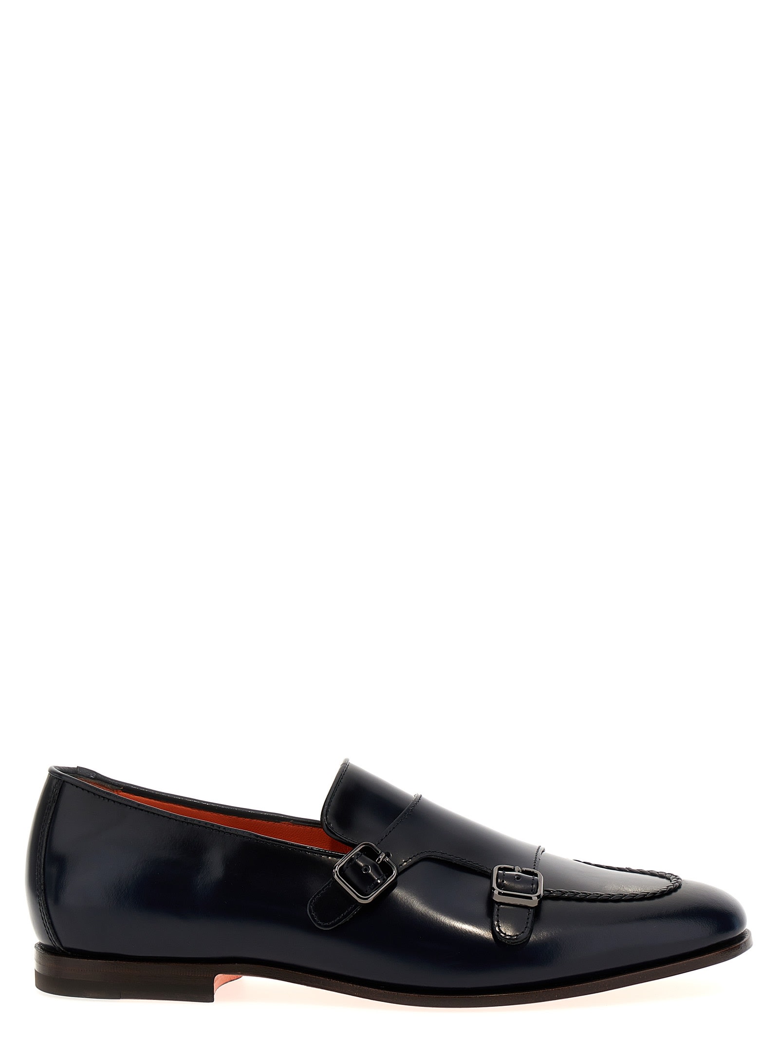 Santoni 纳帕皮莫卡辛鞋