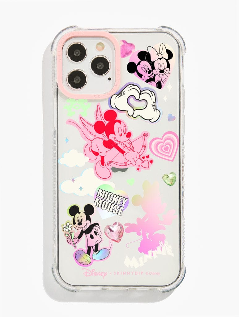 Disney Mickey in Love Shock i Phone Case, i Phone 16 Pro Max Case