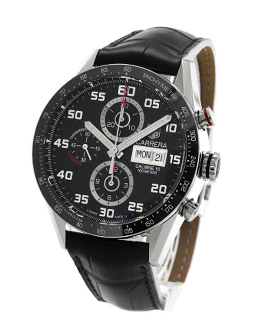 TAG HEUER Carrera Calibre-16 43MM Day-Date Men's Watch CV2A1R.FC6235