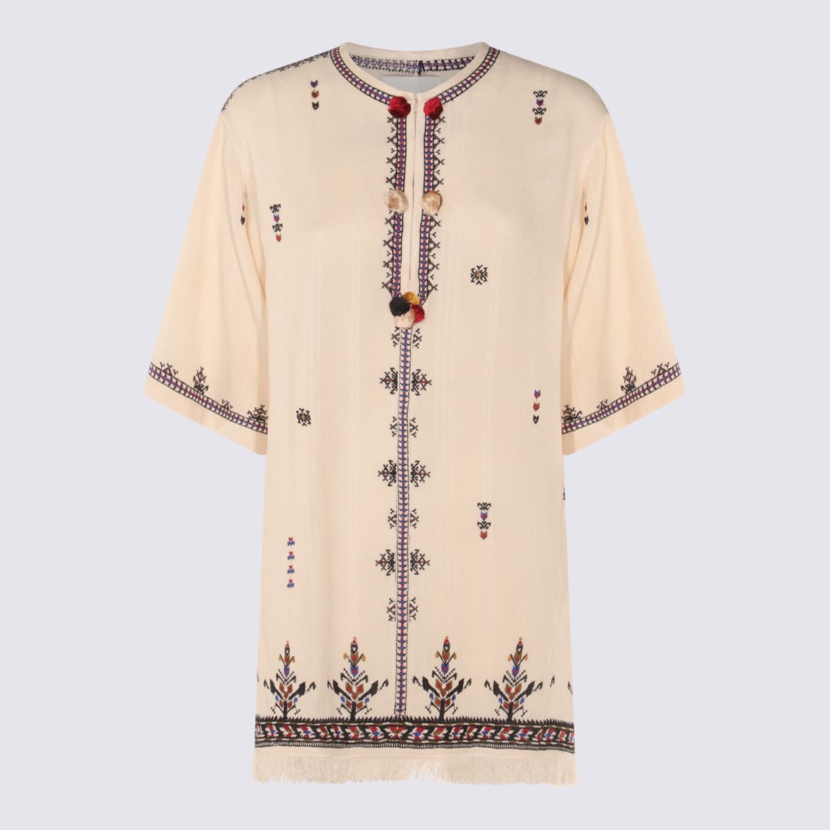 Marant Étoile Ecru Mini Dress