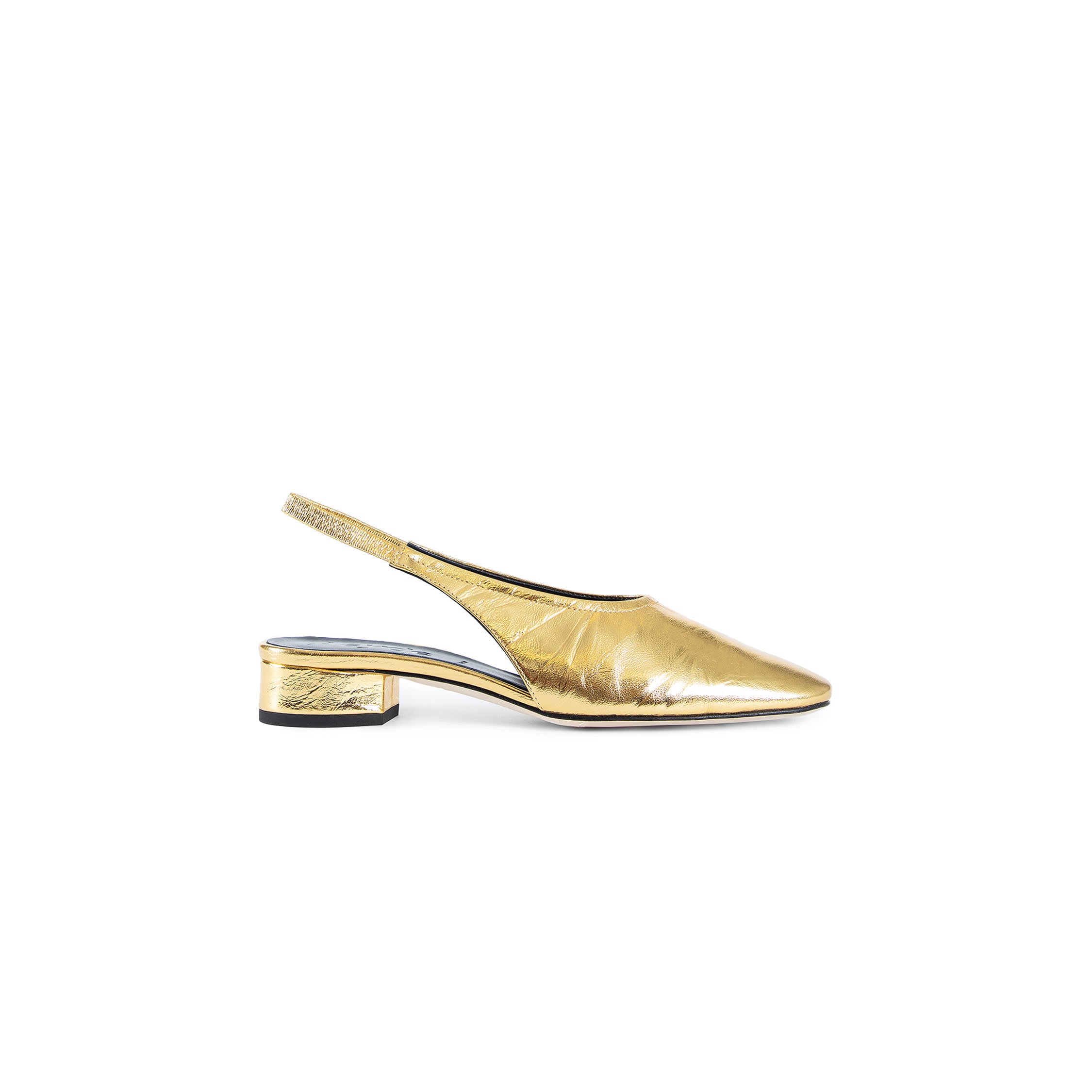 AEYDE WOMAN GOLD PUMPS