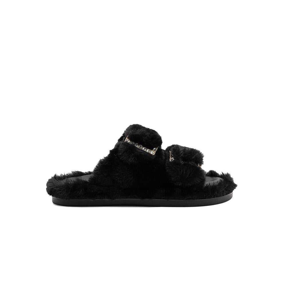 Alibi "Greta" Eco Fur Slippers
