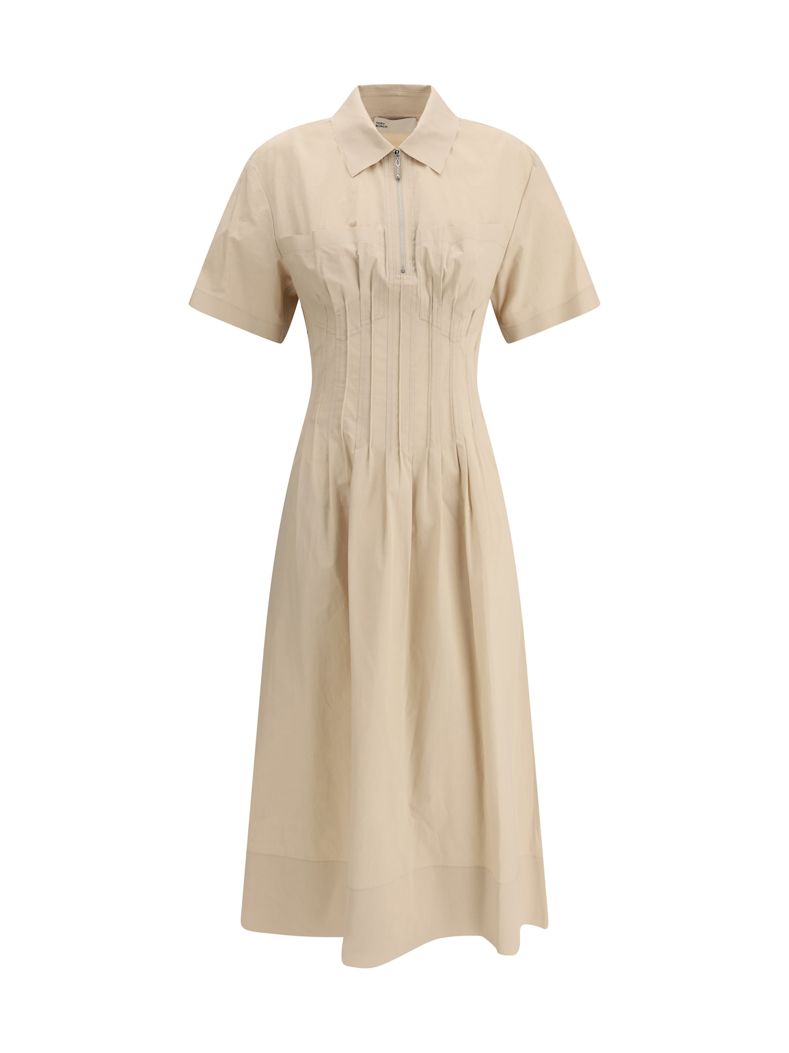 Tory Burch Zip Midi Dress