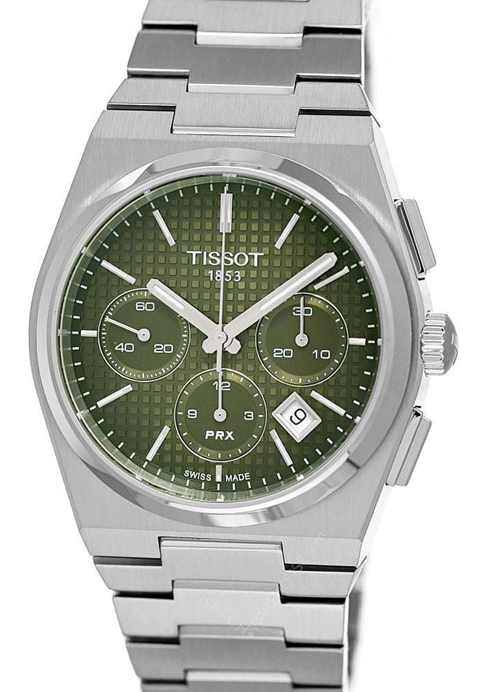 TISSOT T-Classic PRX Automatic Chronograph 42MM Men's Watch T137.427.11.091.00 / T1374271109100