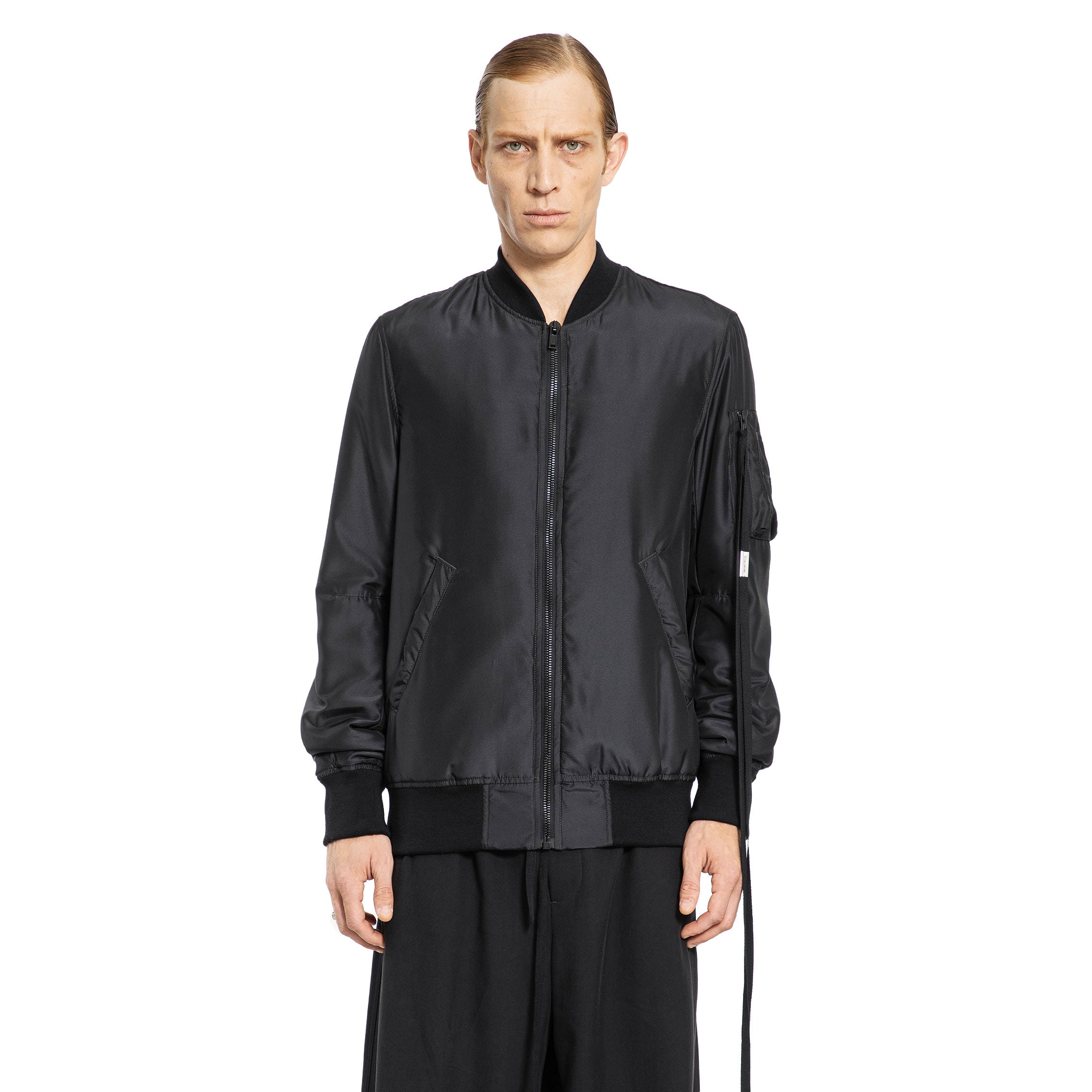 ANN DEMEULEMEESTER MAN BLACK JACKETS