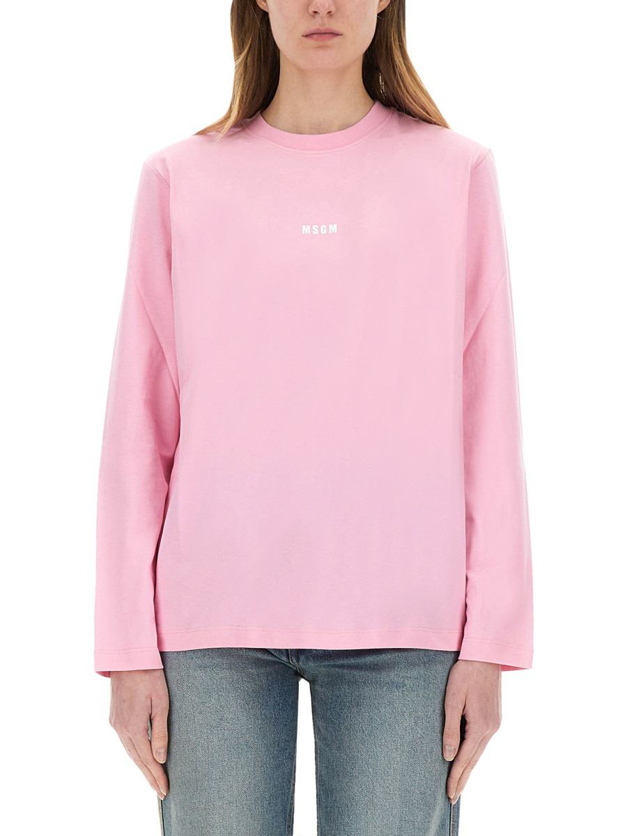 Msgm 带logo卫衣