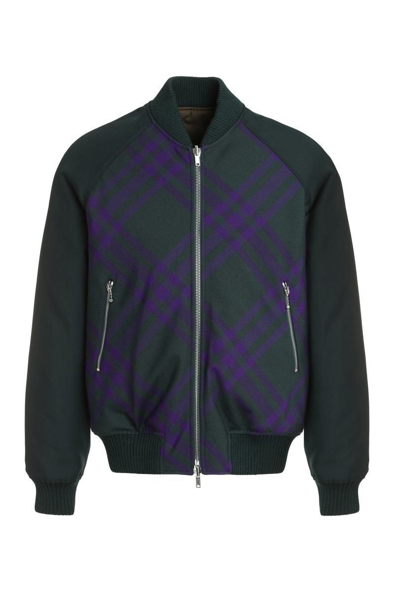 Burberry Wool Bomber Jacket