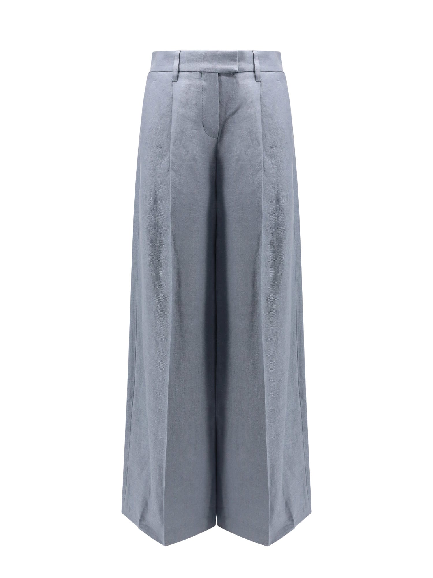 Brunello Cucinelli Hemp And Linen Trouser