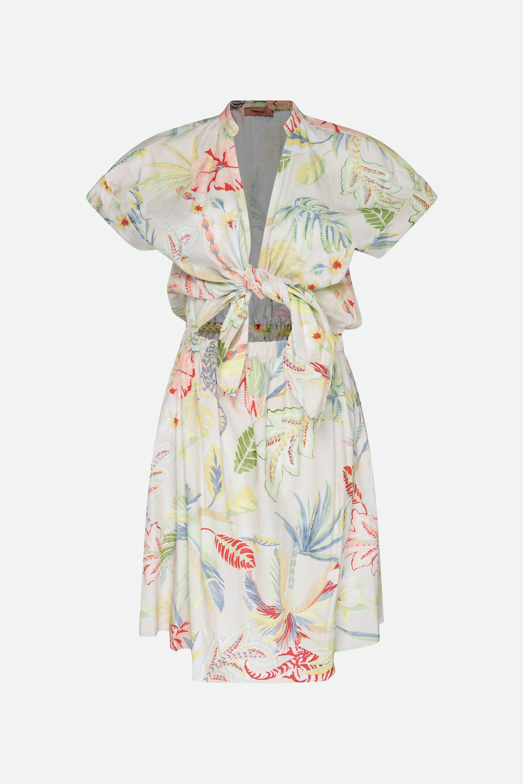 Twinset Abito Floreale多色