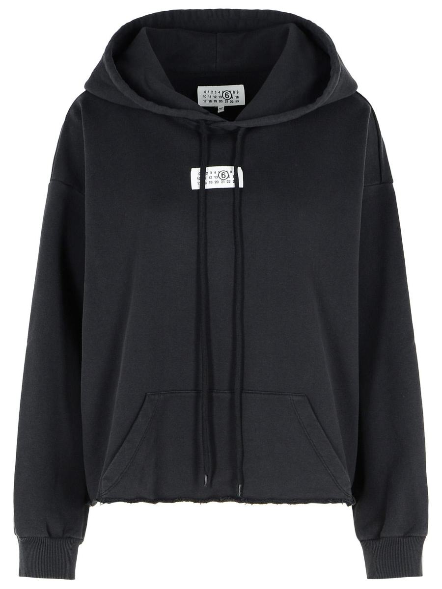 Mm6 Maison Margiela 黑色棉质卫衣