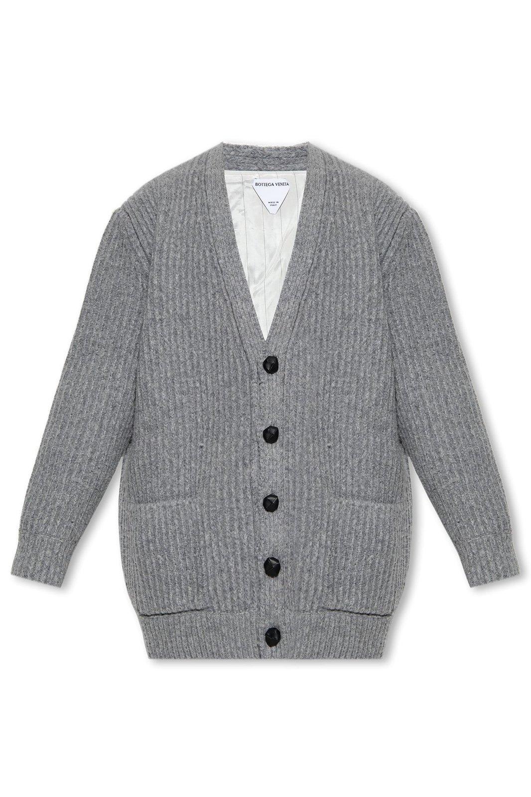 Bottega Veneta V-neck Knitted Cardigan