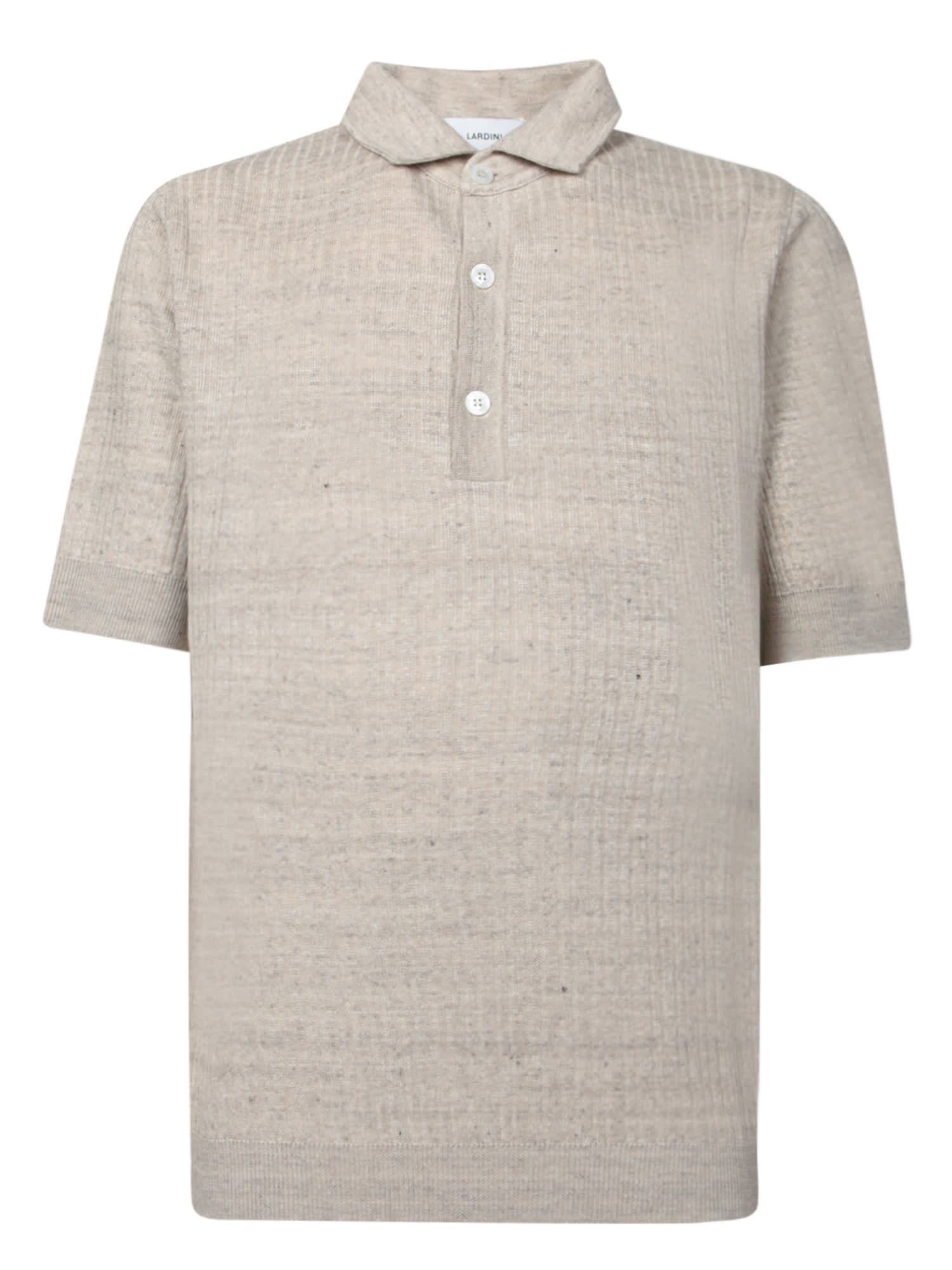 Lardini 亚麻棉 Polo衫