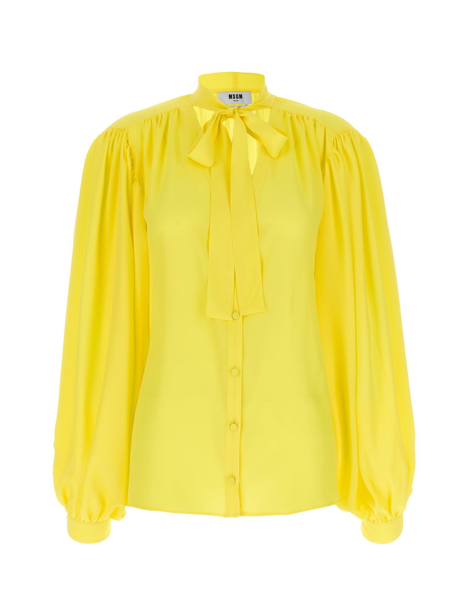 MSGM Bow Shirt