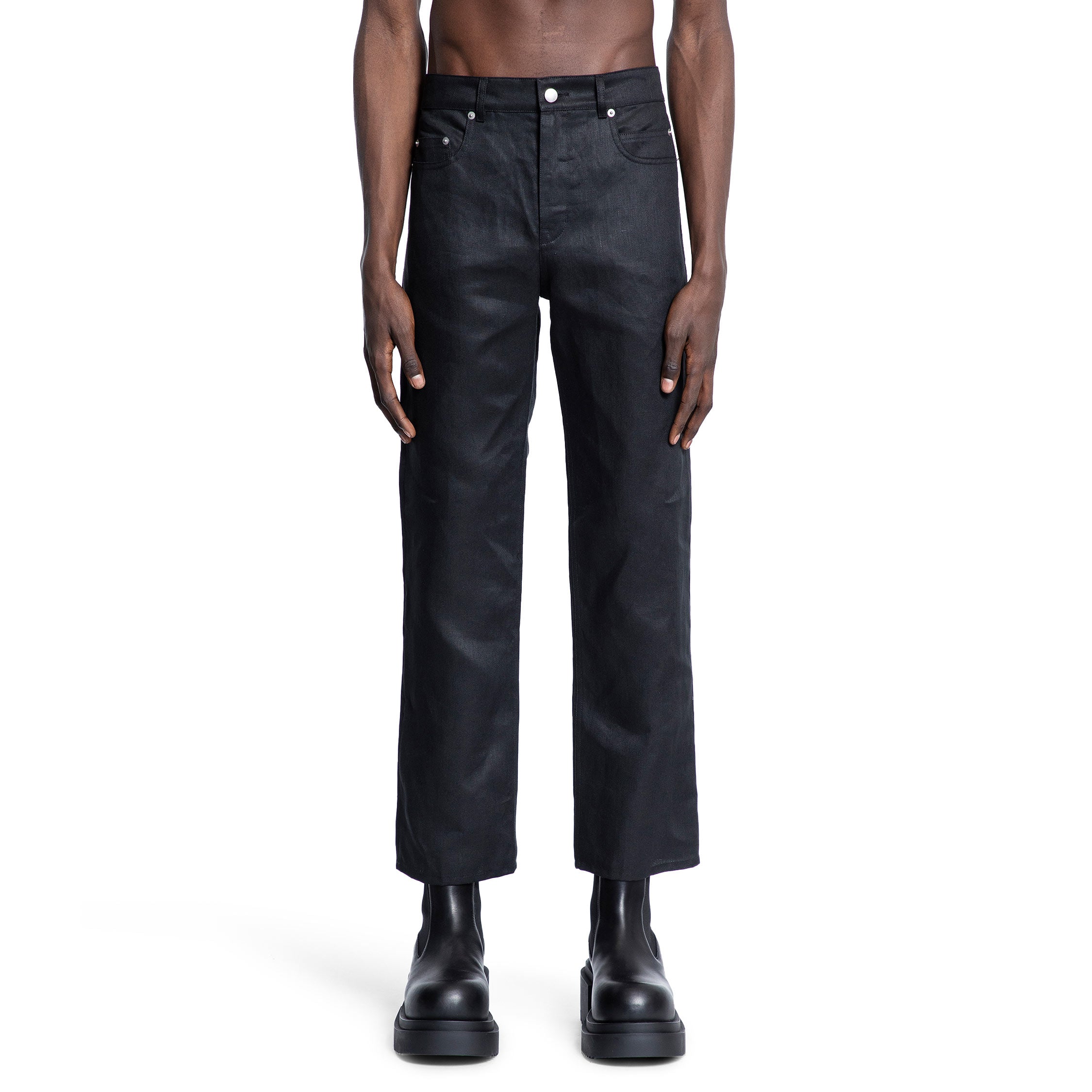 RICK OWENS MAN BLACK JEANS