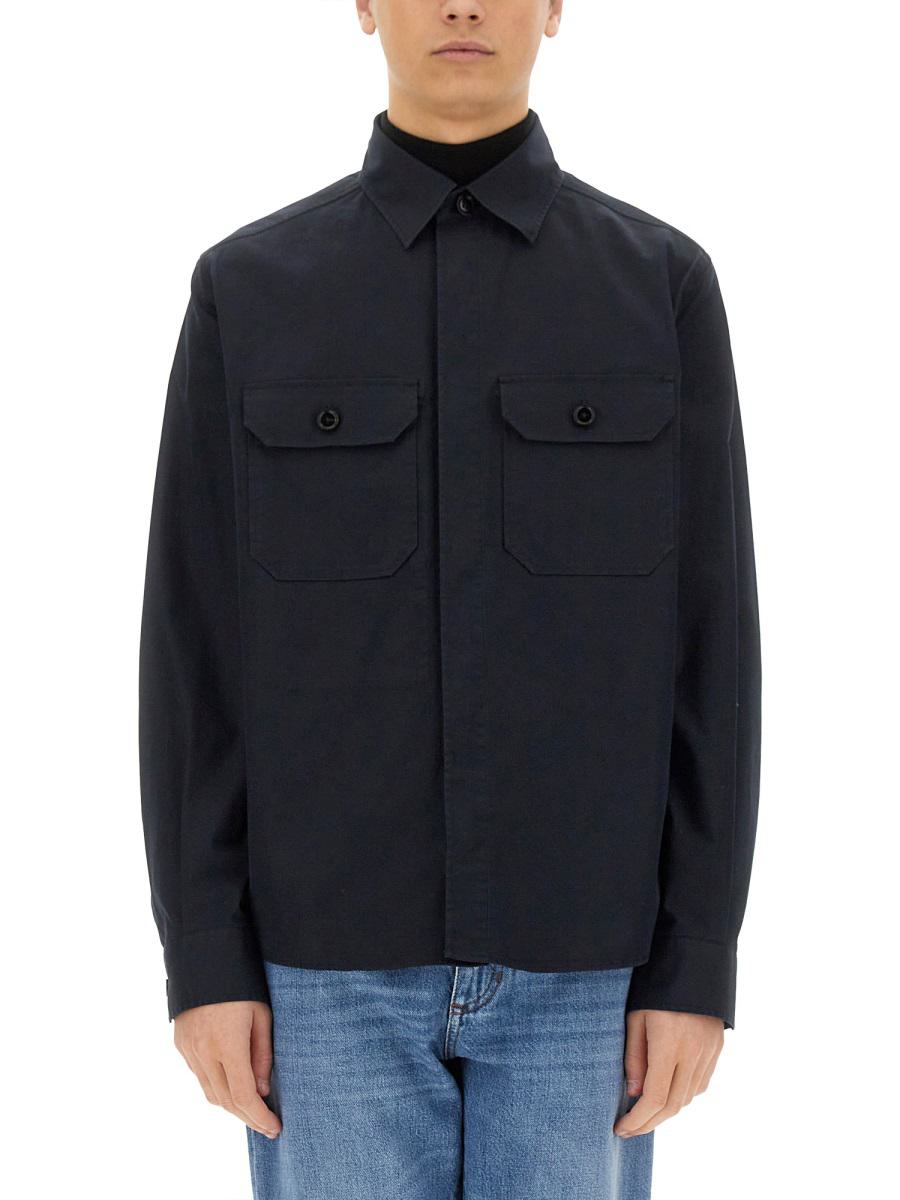 Zegna 棉衬衫式夹克
