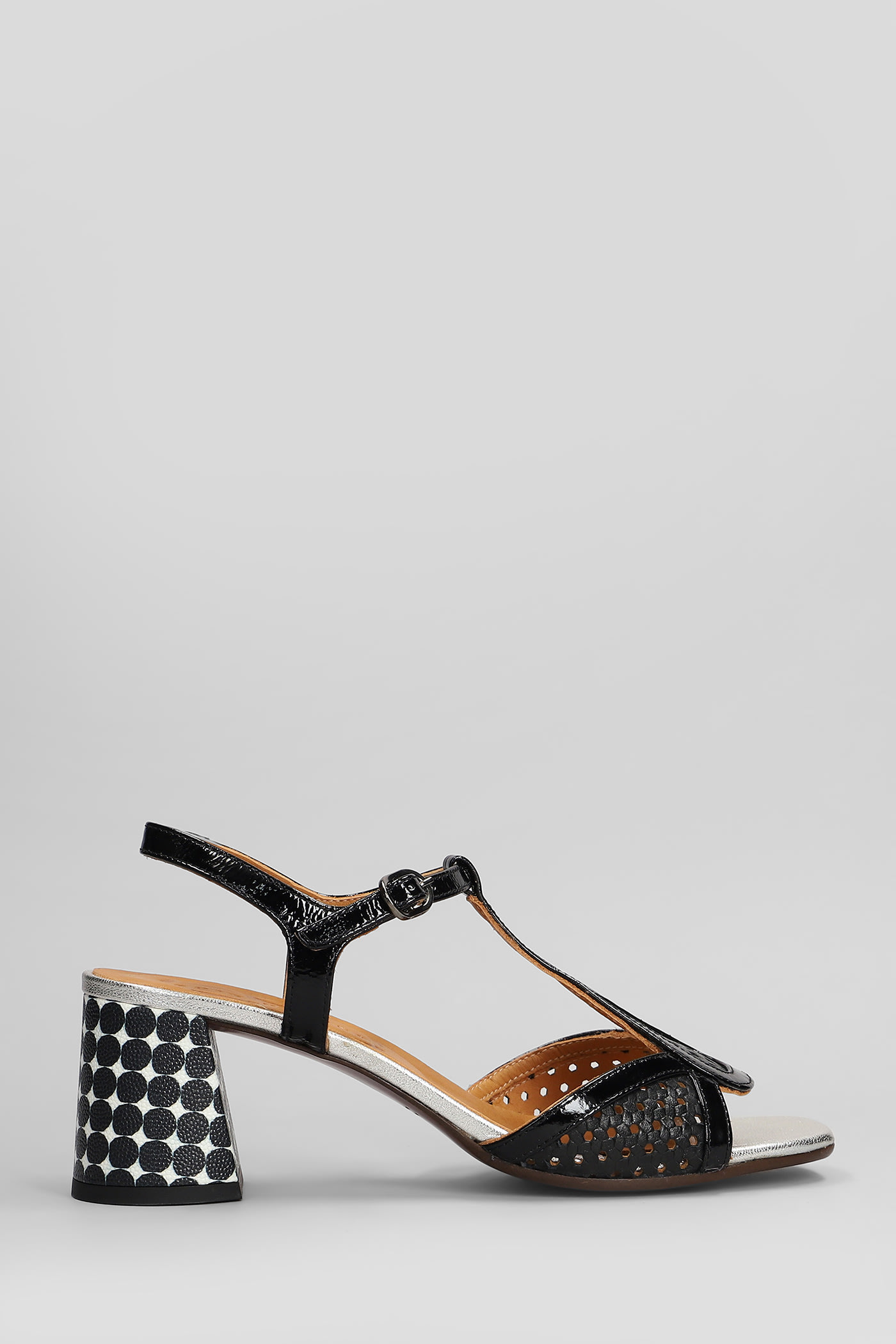 Chie Mihara Rysona Sandals In Black Leather