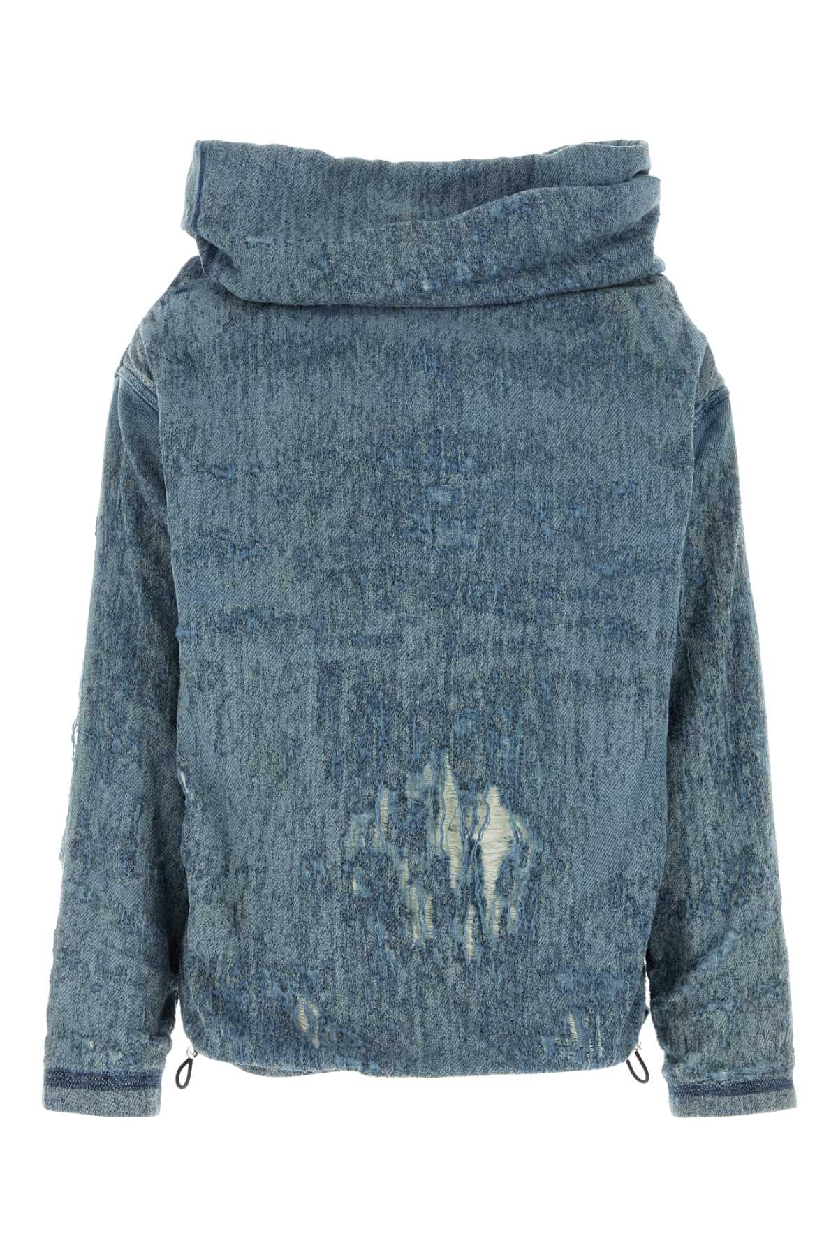 Diesel弹力牛仔卫衣