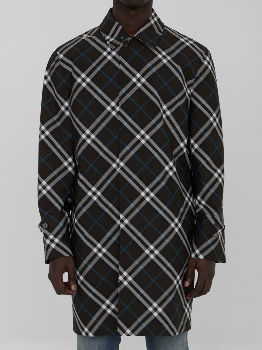 Check Medium Trench Coat