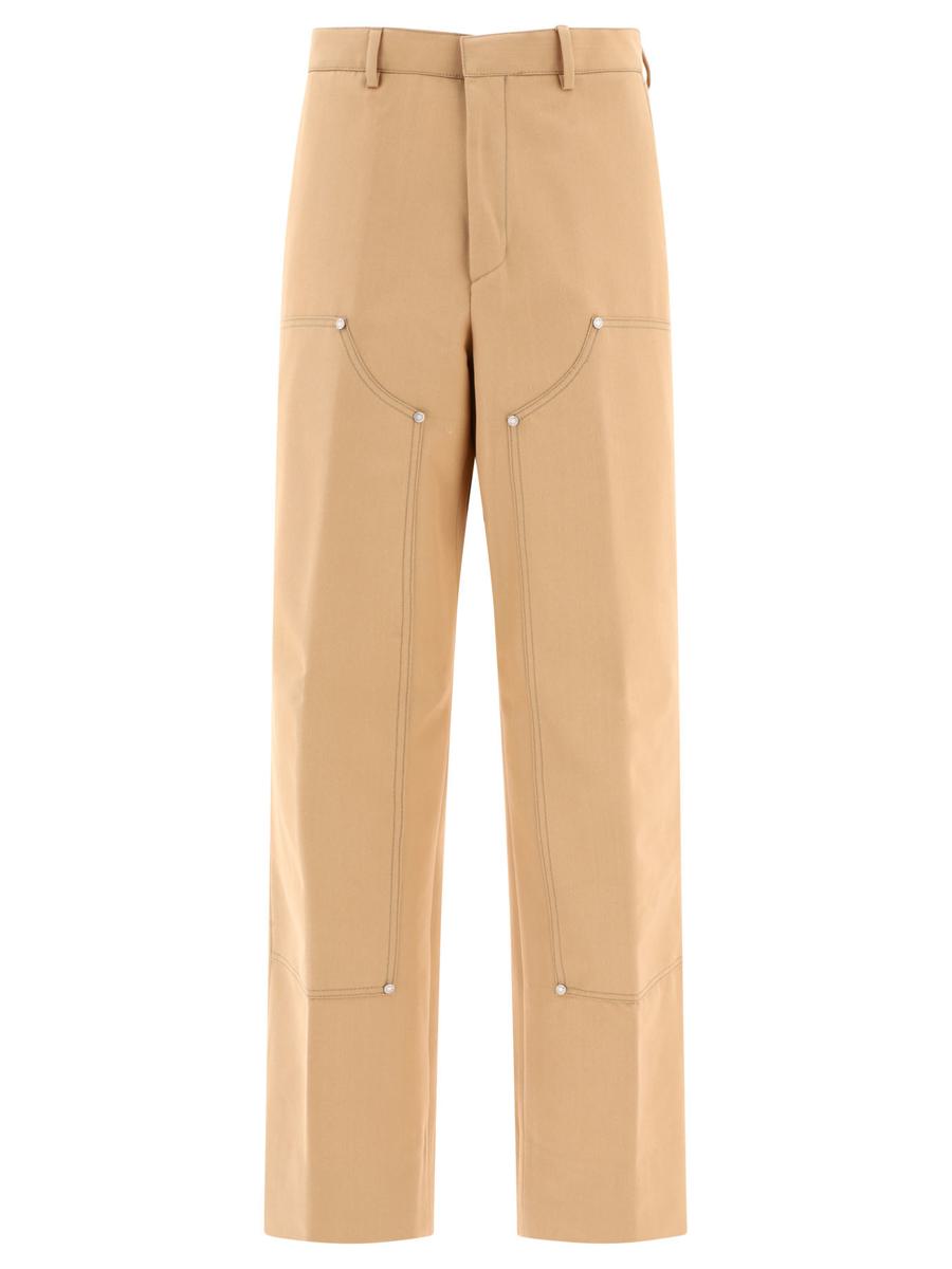 Palm Angels "Monogram" Workwear Trousers