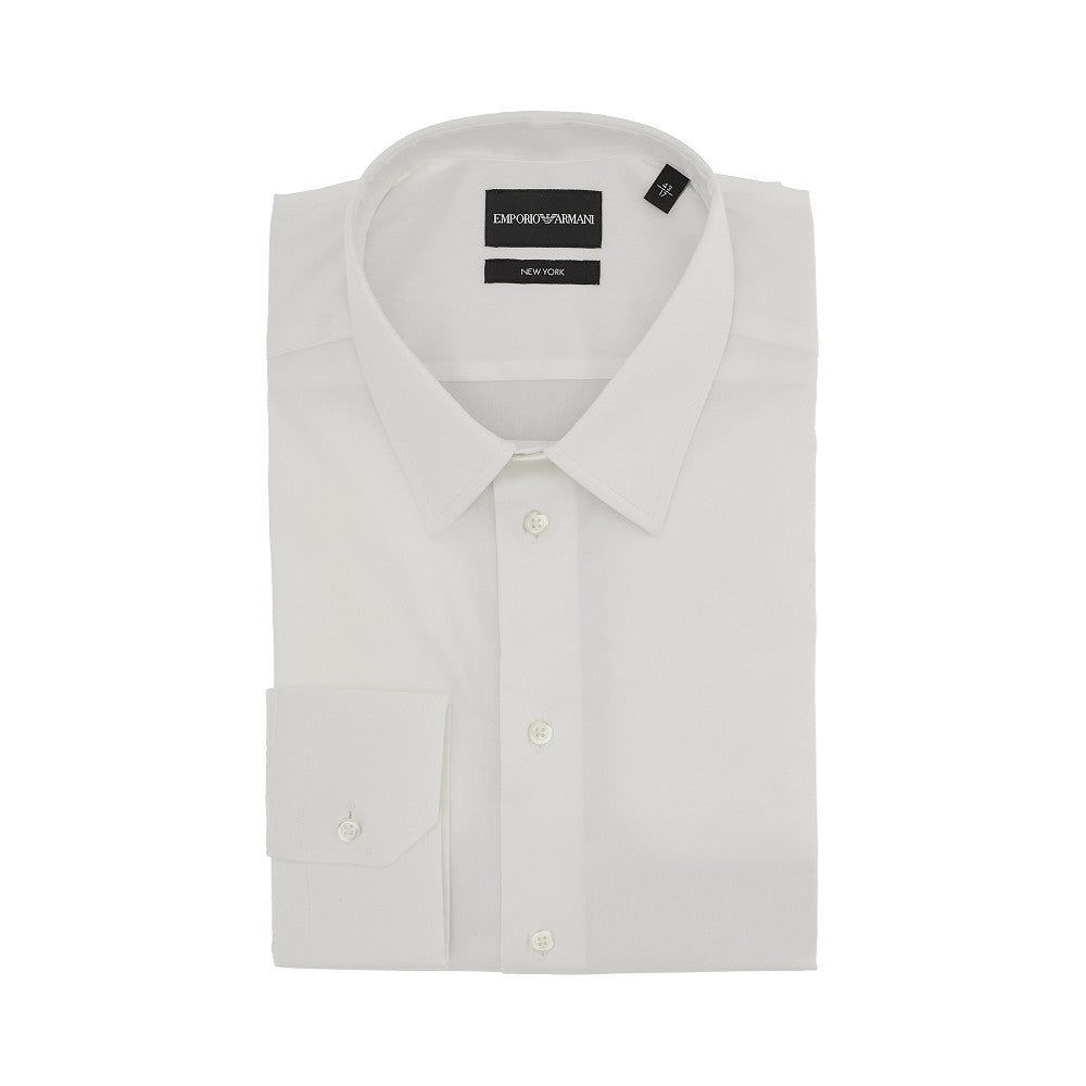 EMPORIO ARMANI 'New York' 男士府绸衬衫