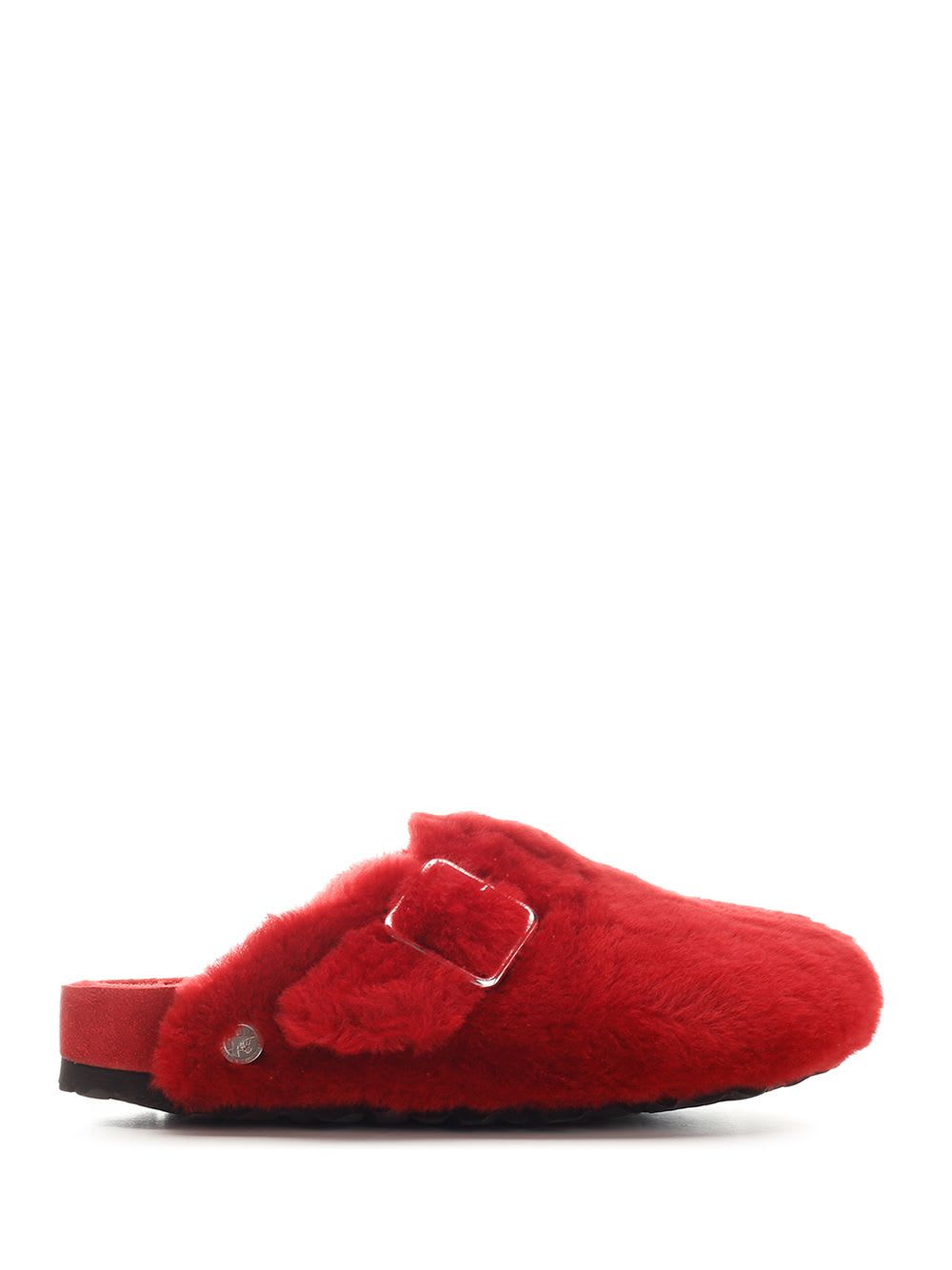 Birkenstock 波士顿羊毛木底鞋