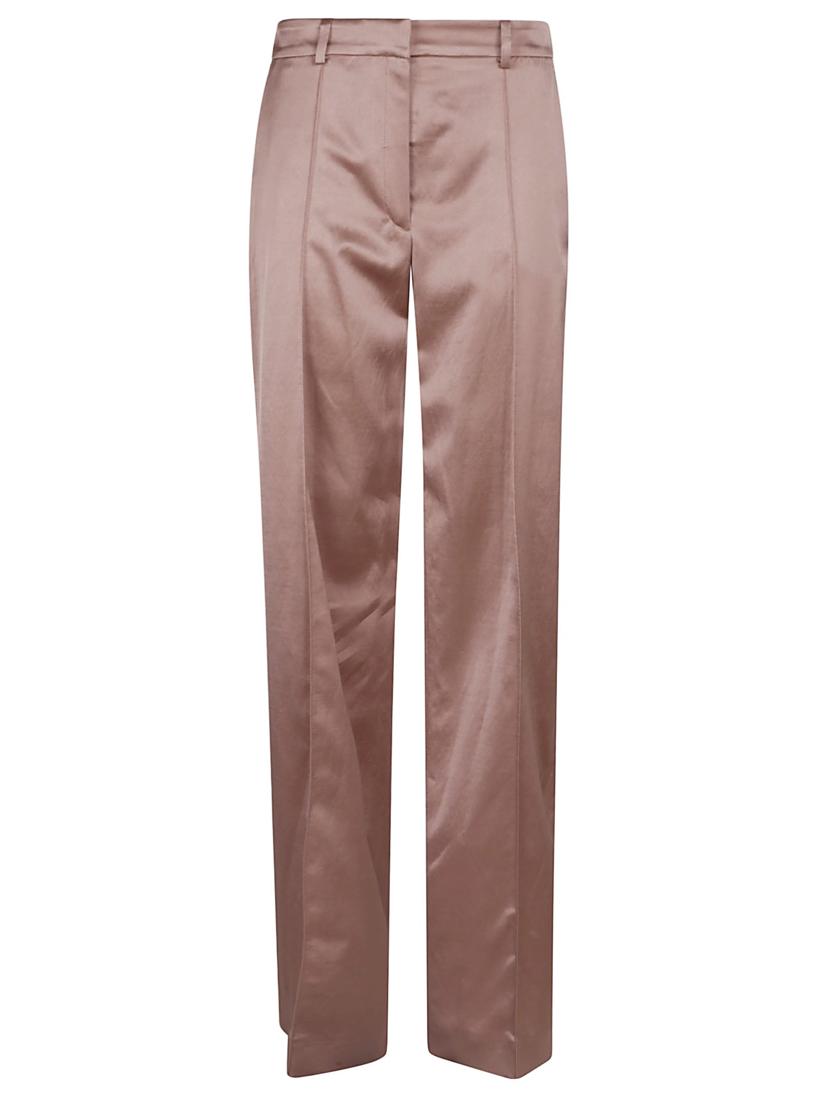 Balmain 玫瑰粉粘纤休闲裤